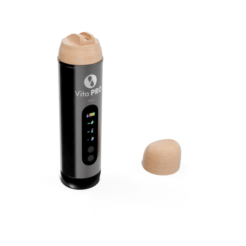 VITA PRO TITAN 500ml Walnut Wood Lid - Image 3
